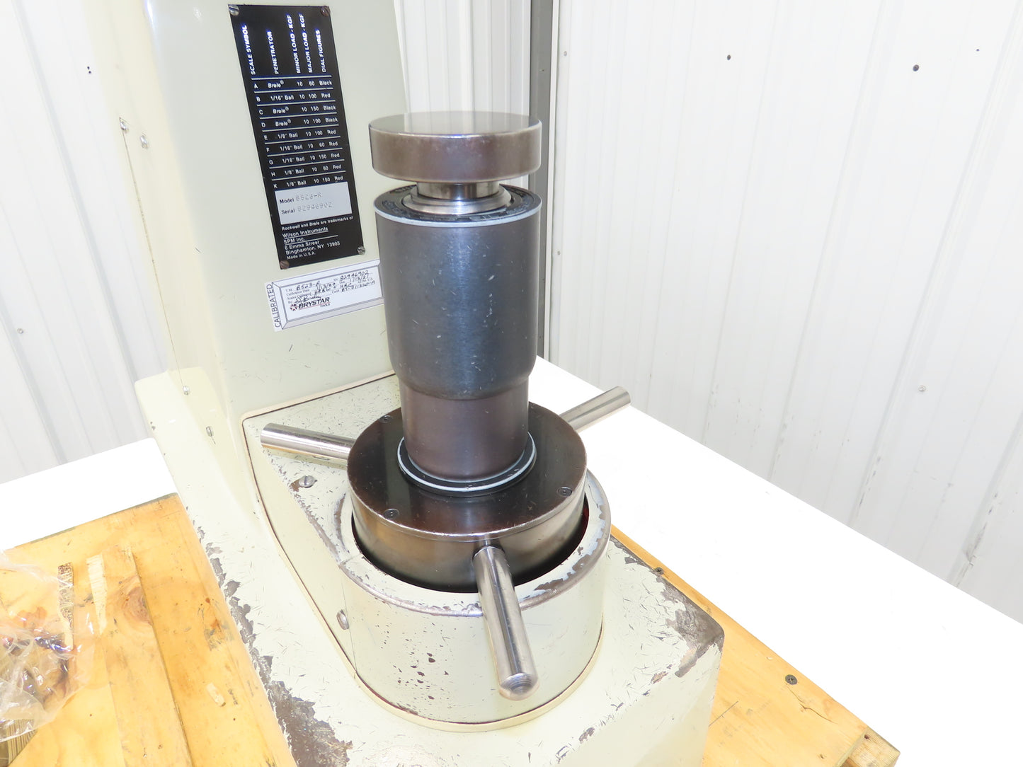 Wilson Rockwell B523-R Hardness Tester Digital 500 Series 120V