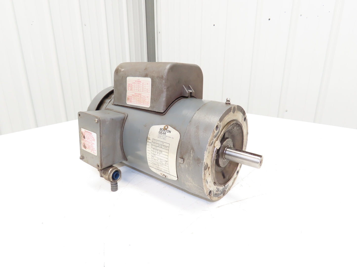 Baldor Boston Gear JRTF-B AC Motor 1.5Hp 1725 RPM 115V/208-230V 1PH 145TC