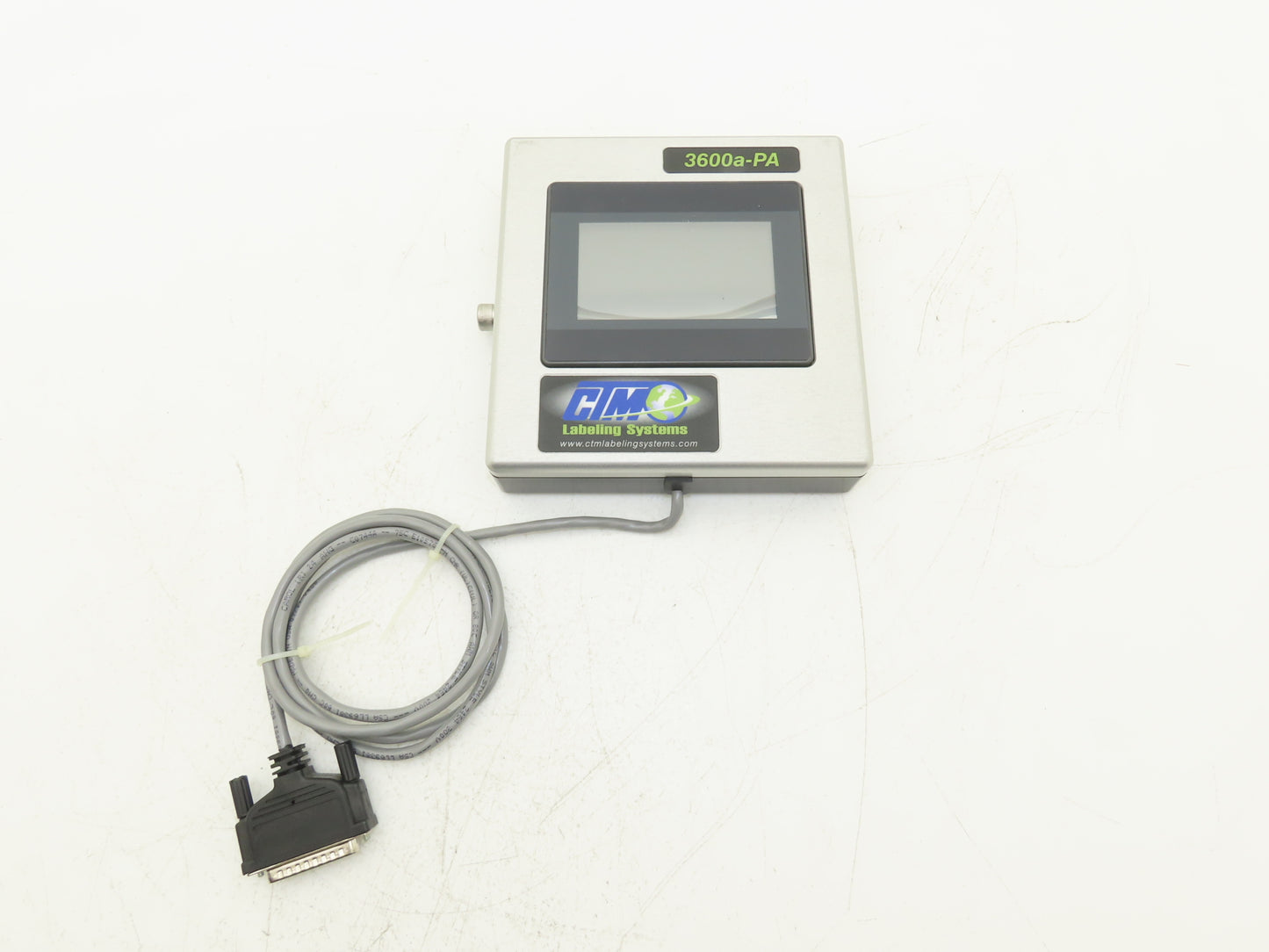 CTM Labeling Systems 3600a-PA Operator Interface Touch Panel w/ 25-Pin Connector