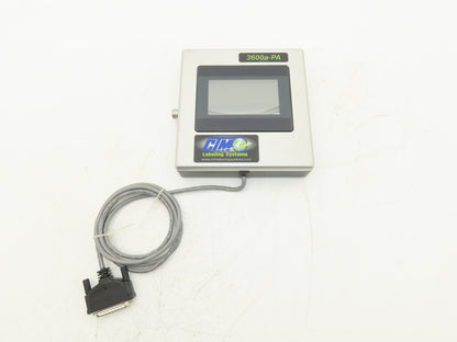 CTM Labeling Systems 3600a-PA Operator Interface Touch Panel w/ 25-Pin Connector