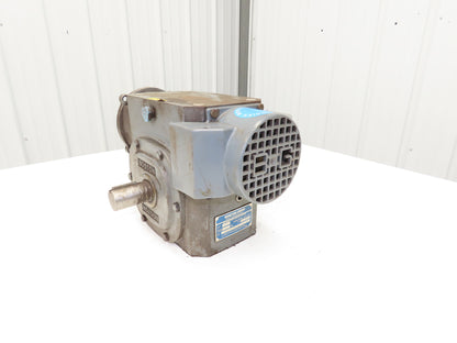 Boston Gear F732-20F-B7-H Worm Gearbox 20:1 Reducer 4.2Hp 88rpm 140TC Dual Shaft