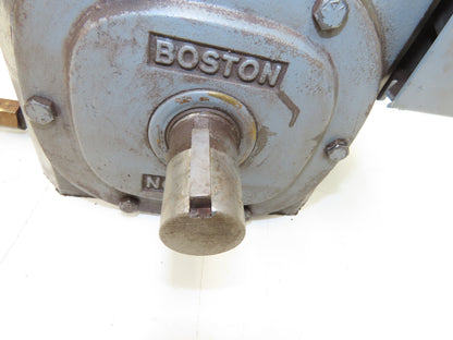 Boston Gear F732-20F-B7-H Worm Gearbox 20:1 Reducer 4.2Hp 88rpm 140TC Dual Shaft