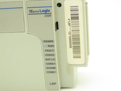 Allen Bradley 1764-LRP MicroLogix 1500 Processor Unit Ser C Rev D FRN 9 READ