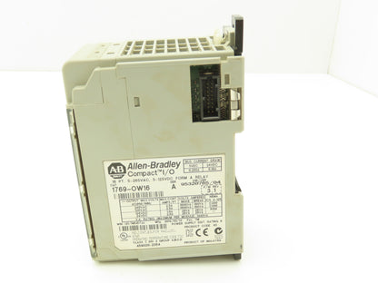 Allen Bradley 1769-OW16 Compact 16 Point Output Relay Module Ser A FW 3.1
