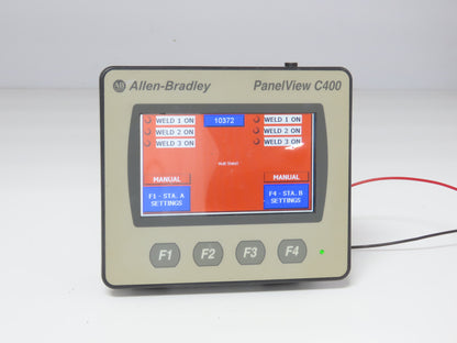 Allen Bradley 2711C-T4T PanelView Component 4" Touch Screen & 4-Key Input 24V