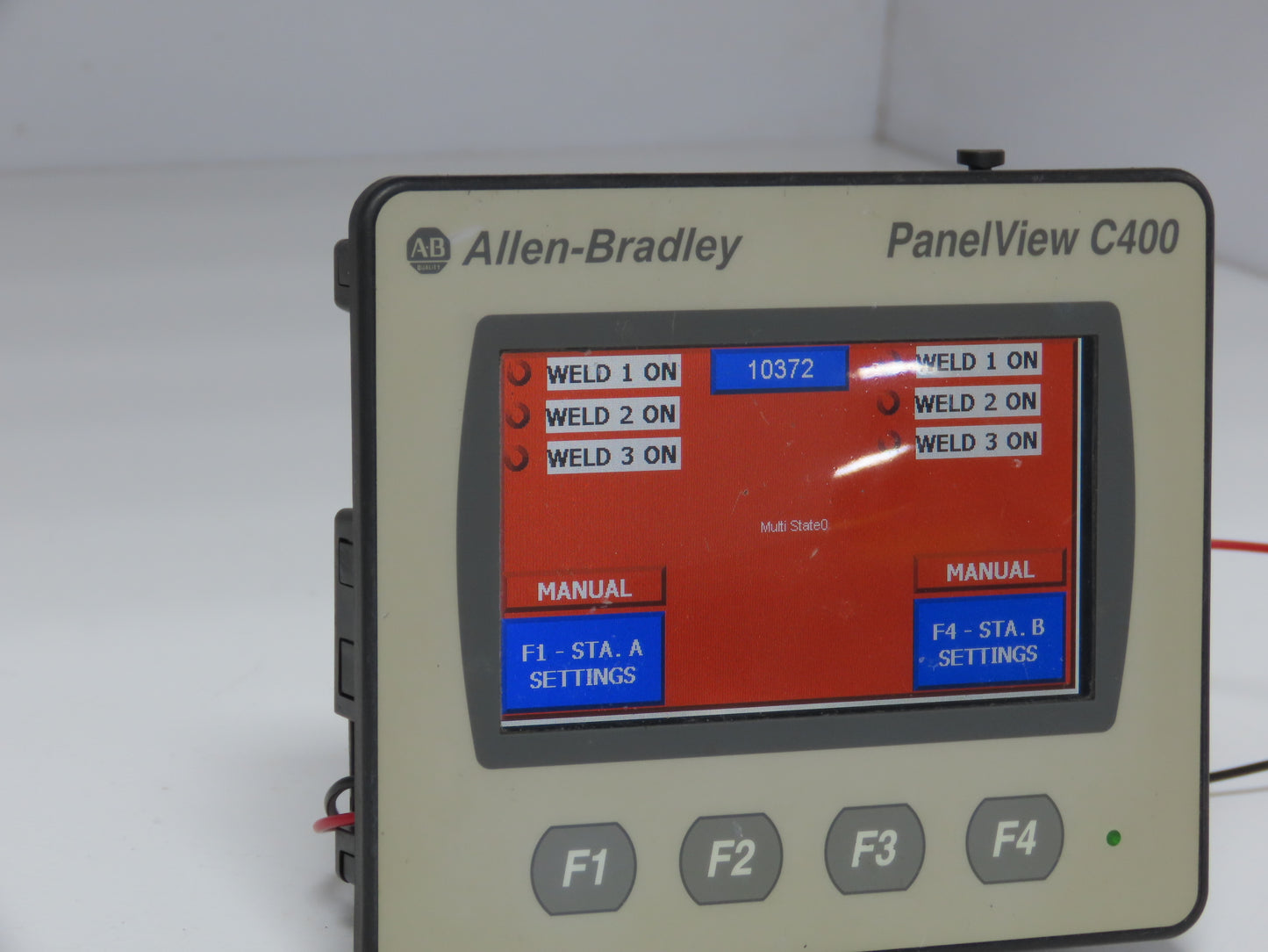 Allen Bradley 2711C-T4T PanelView Component 4" Touch Screen & 4-Key Input 24V