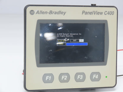 Allen Bradley 2711C-T4T PanelView Component 4" Touch Screen & 4-Key Input 24V