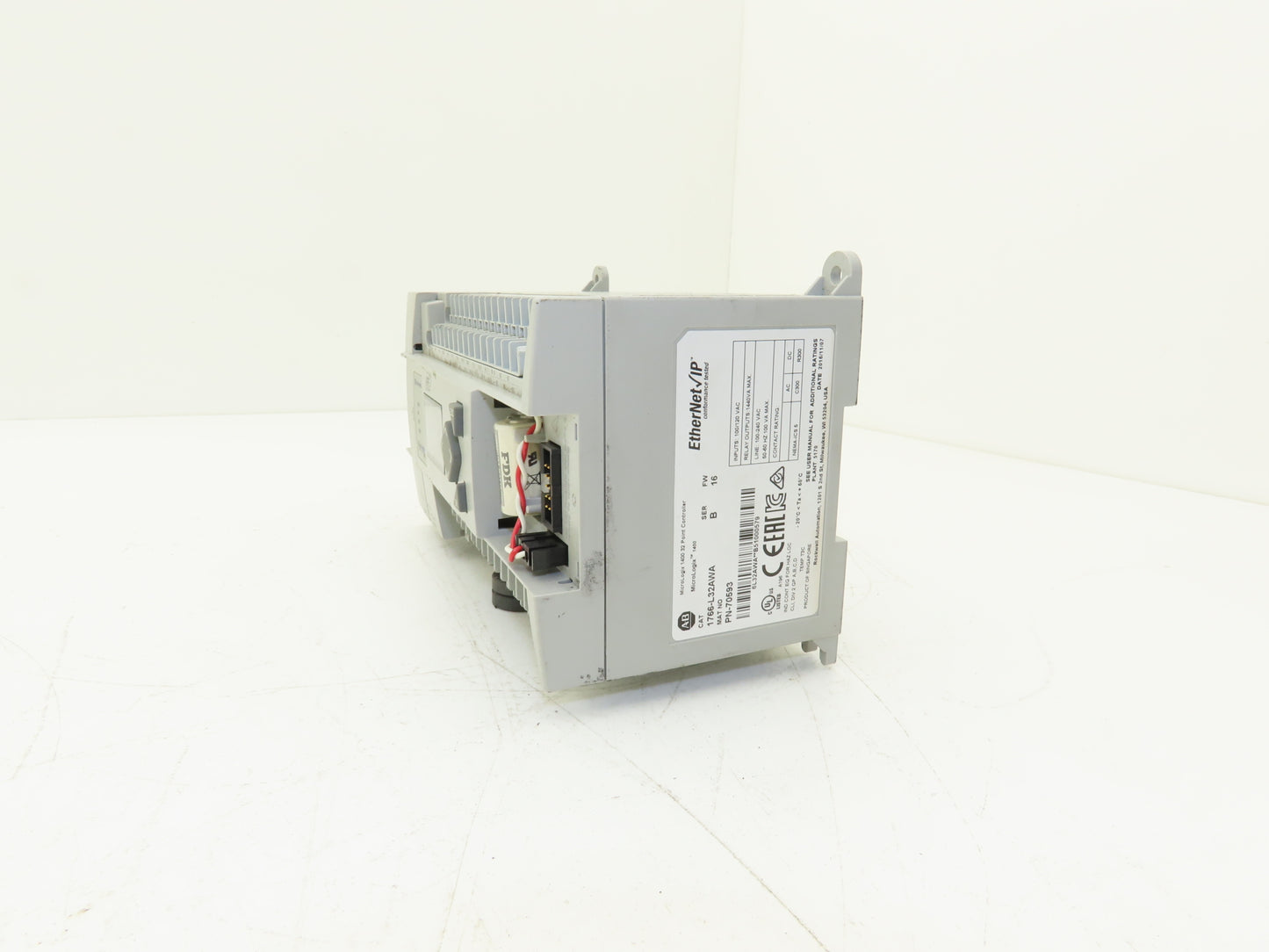 Allen Bradley 1766-L32AWA MicroLogix 1400 Controller Module 32 Point Ser B FW 16