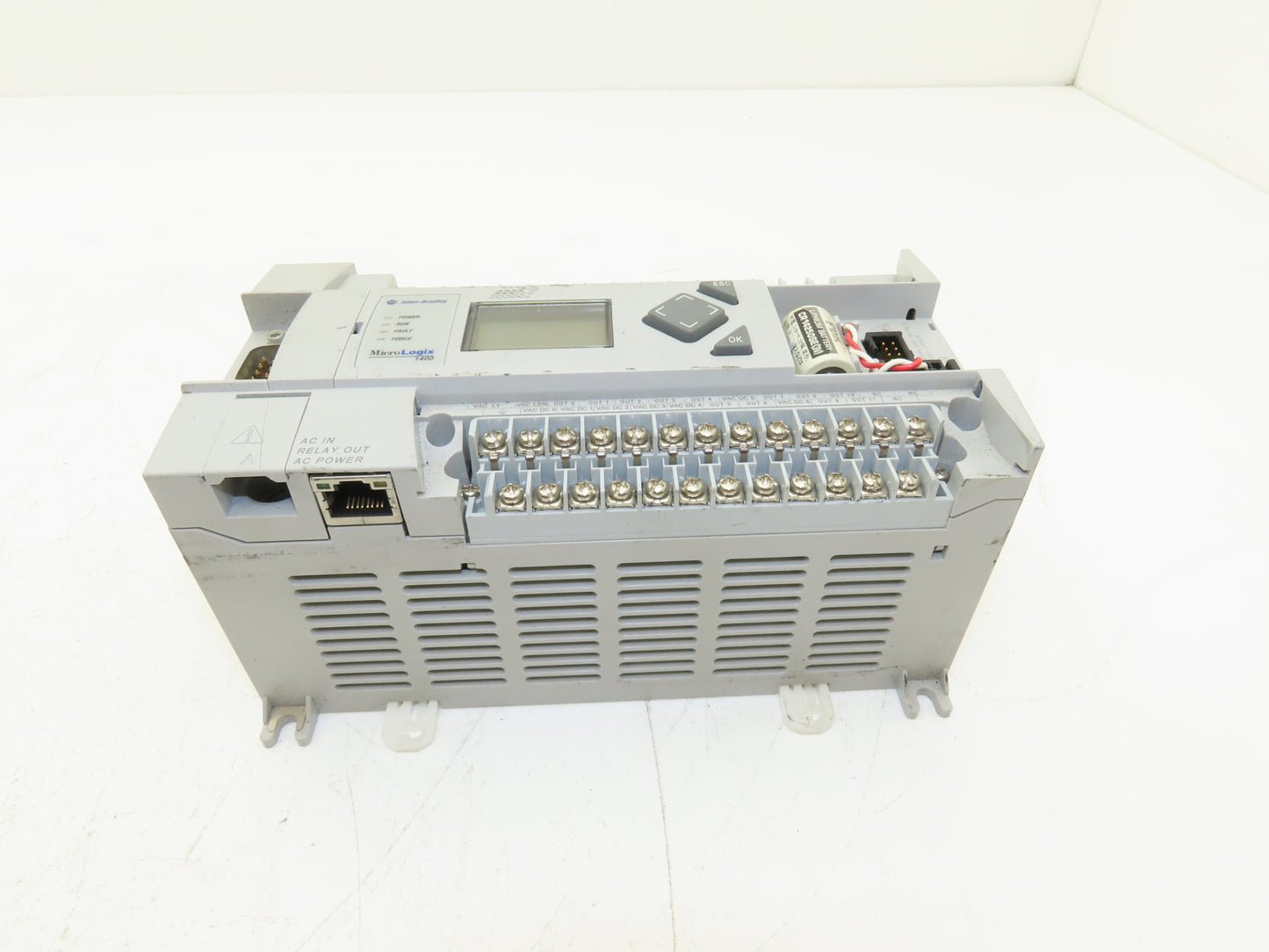 Allen Bradley 1766-L32AWA MicroLogix 1400 Controller Module 32 Point Ser B FW 16