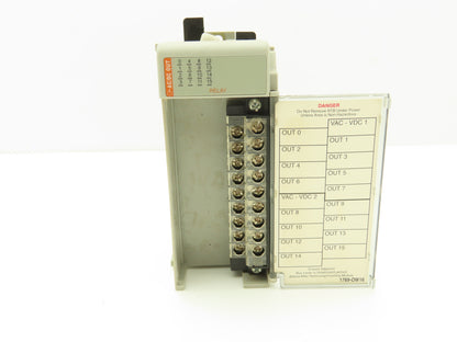 Allen Bradley 1769-OW16 Compact 16 Point Output Relay Module Ser A FW 3.1