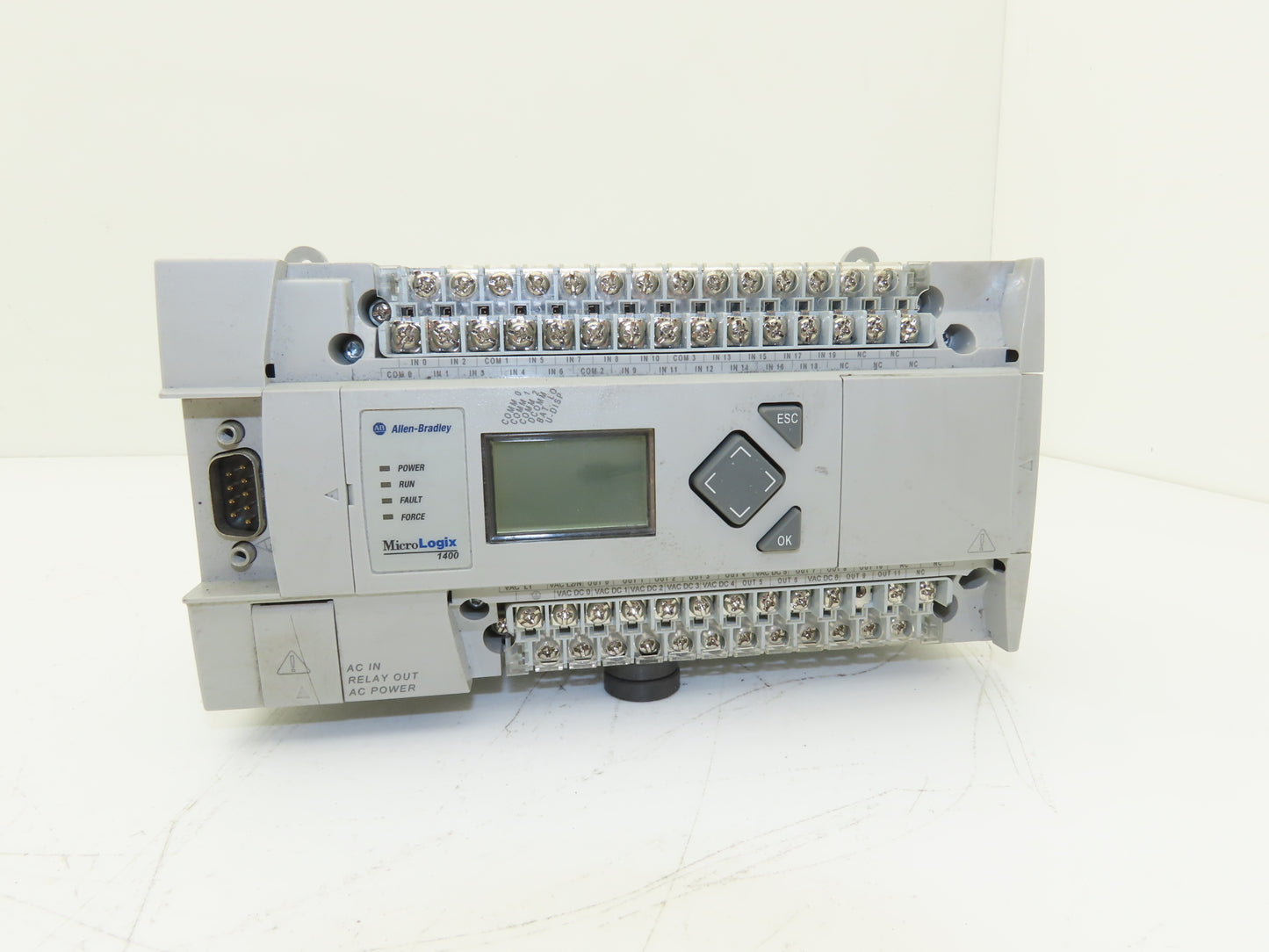 Allen Bradley 1766-L32AWA MicroLogix 1400 Controller Module 32 Point Ser B FW 15