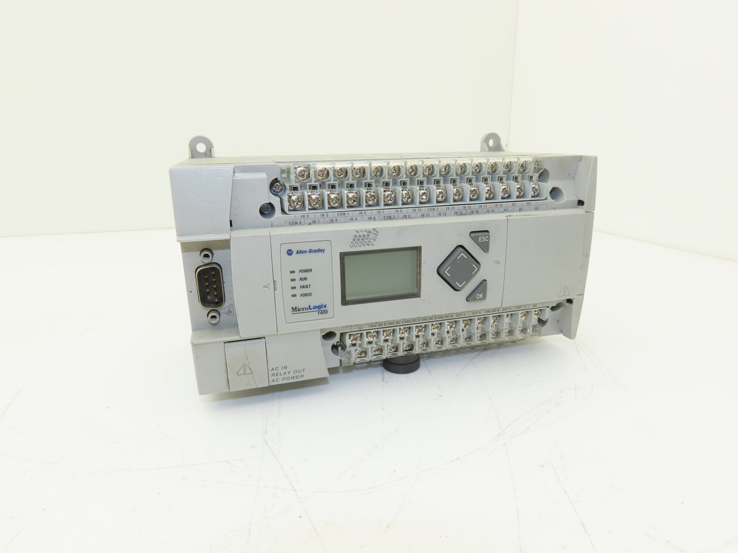Allen Bradley 1766-L32AWA MicroLogix 1400 Controller Module 32 Point Ser B FW 15