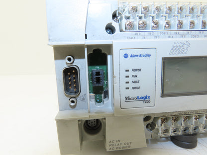 Allen Bradley 1766-L32AWA MicroLogix 1400 Controller Module 32 Point Ser B FW 15
