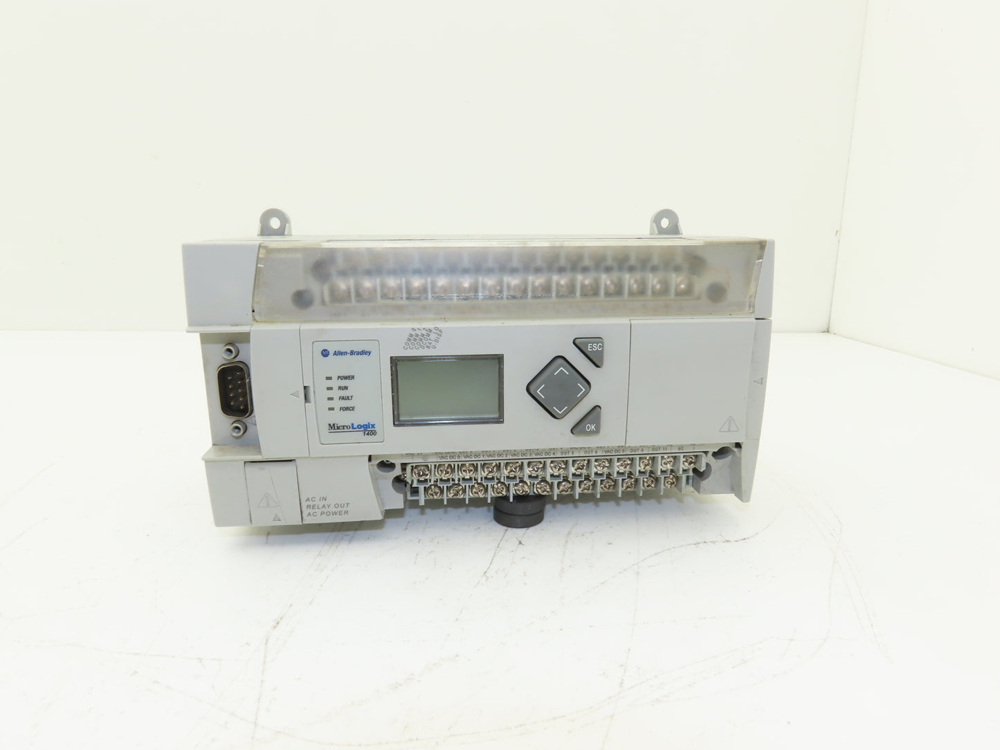 Allen Bradley 1766-L32AWA MicroLogix 1400 Controller Module 32 Pt Ser C Fw 21