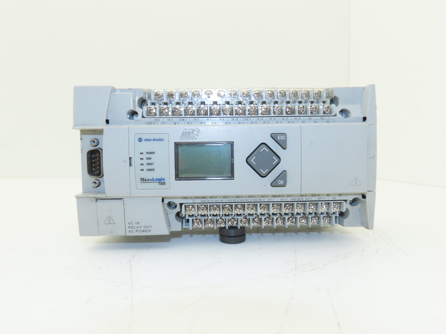 Allen Bradley 1766-L32AWA MicroLogix 1400 Controller Module 32 Pt Ser C FW 21