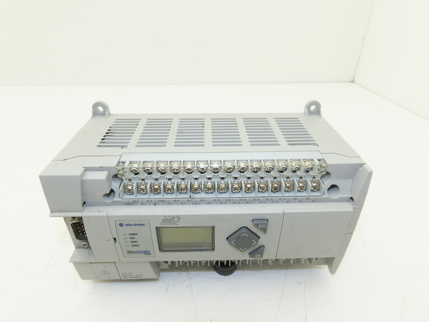 Allen Bradley 1766-L32AWA MicroLogix 1400 Controller Module 32 Pt Ser C FW 21