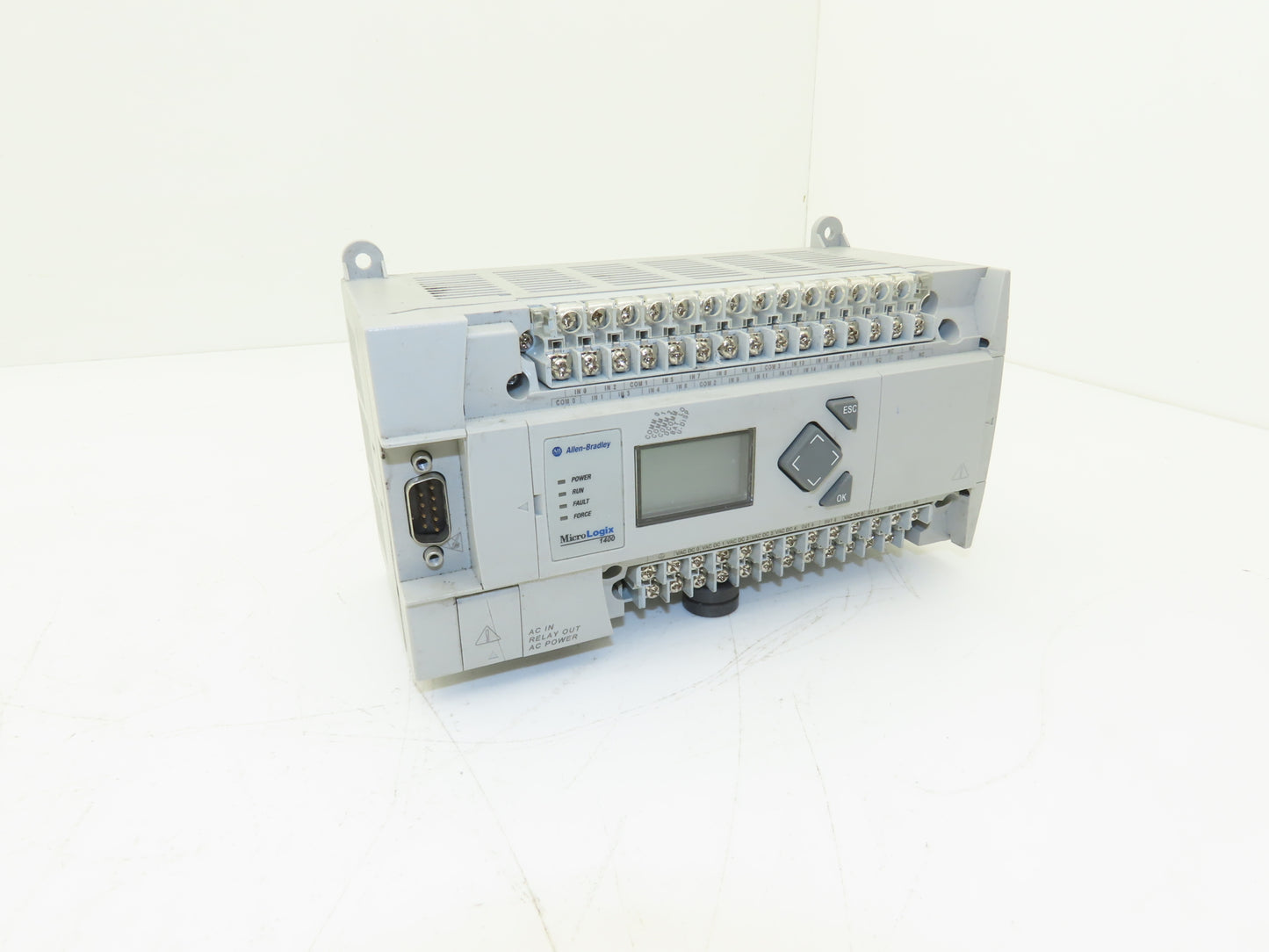 Allen Bradley 1766-L32AWA MicroLogix 1400 Controller Module 32 Pt Ser C FW 21