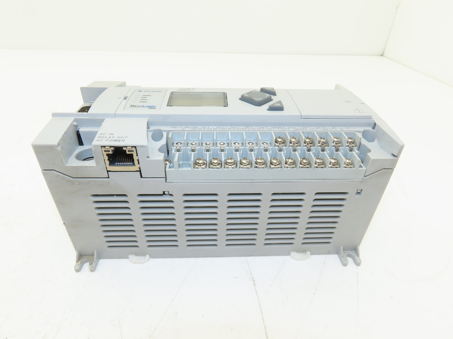 Allen Bradley 1766-L32AWA MicroLogix 1400 Controller Module 32 Pt Ser C FW 21