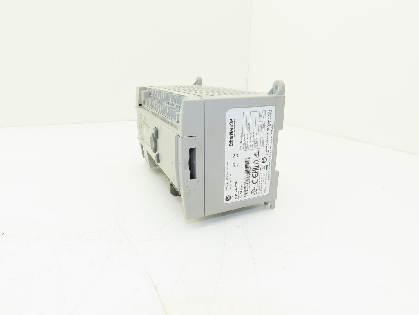 Allen Bradley 1766-L32AWA MicroLogix 1400 Controller Module 32 Pt Ser C FW 21
