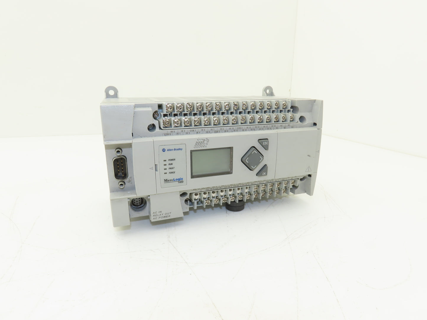 Allen Bradley 1766-L32AWA MicroLogix 1400 Controller Module 32 Pt Ser C FW 21