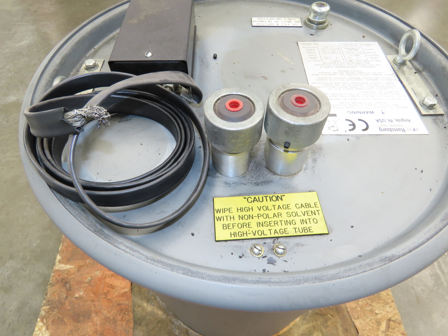 ITW Ransburg LEPS5001-02 Electrostatic Static Power Supply 100kvdc Paint Finish