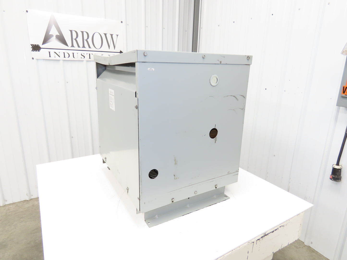 Powertran 3TB22-75K-C Stepdown Power Transformer 75kva 3Ph HV 480 LV 208Y/120