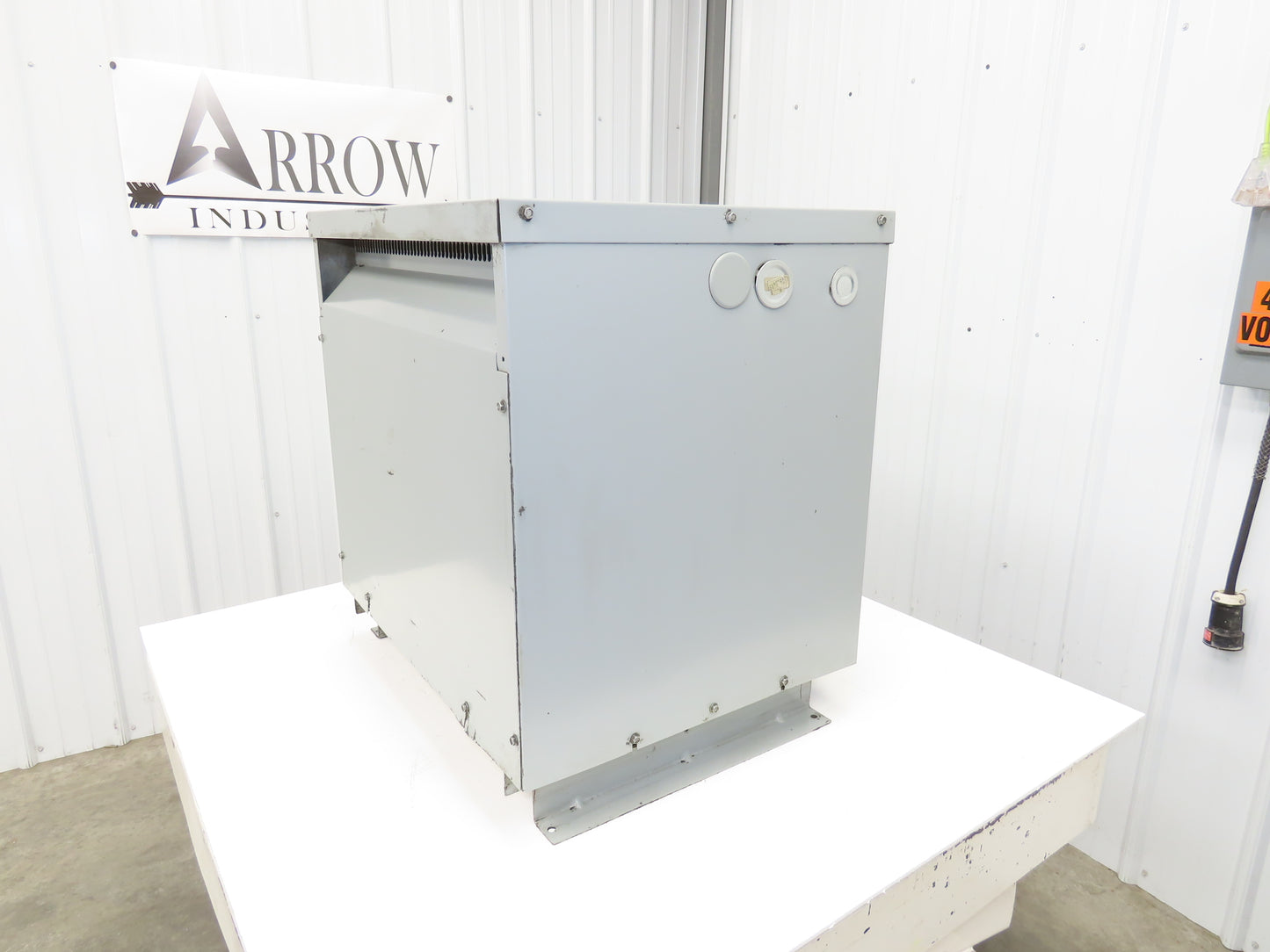 Powertran 3TB22-75K-C Stepdown Power Transformer 75kva 3Ph HV 480 LV 208Y/120