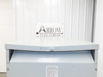 Powertran 3TB22-75K-C Stepdown Power Transformer 75kva 3Ph HV 480 LV 208Y/120