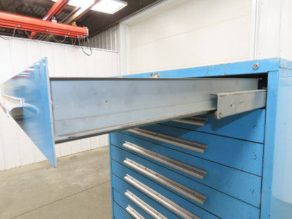 Nu-Era Modular Tool Storage Cabinet 11 Drawer 45x28x61" Stanley Vidmar