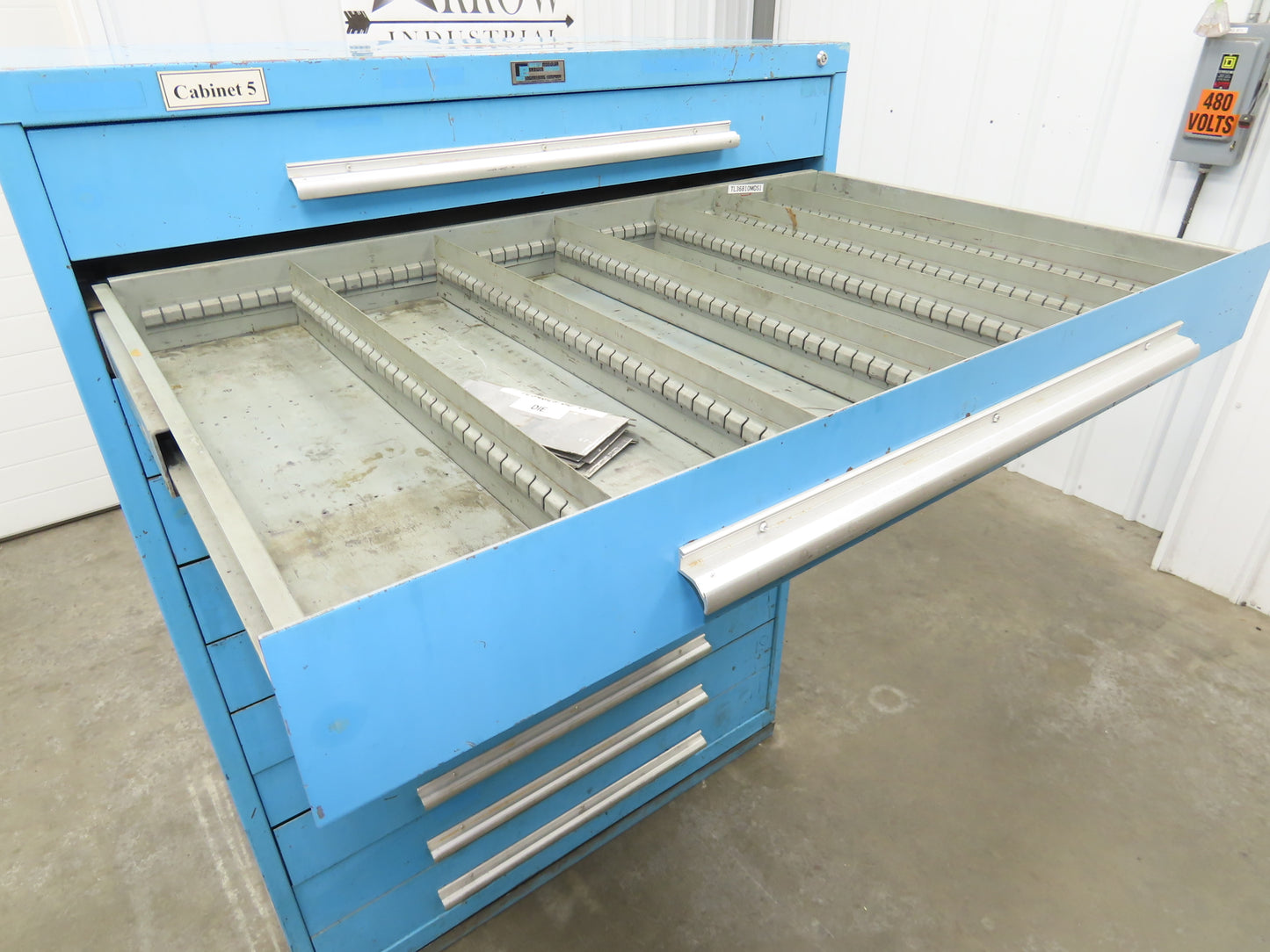 Nu-Era Modular Tool Storage Cabinet 11 Drawer 45x28x61" Stanley Vidmar