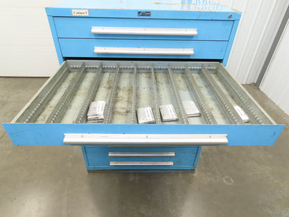 Nu-Era Modular Tool Storage Cabinet 11 Drawer 45x28x61" Stanley Vidmar