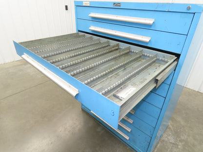 Nu-Era Modular Tool Storage Cabinet 11 Drawer 45x28x61" Stanley Vidmar