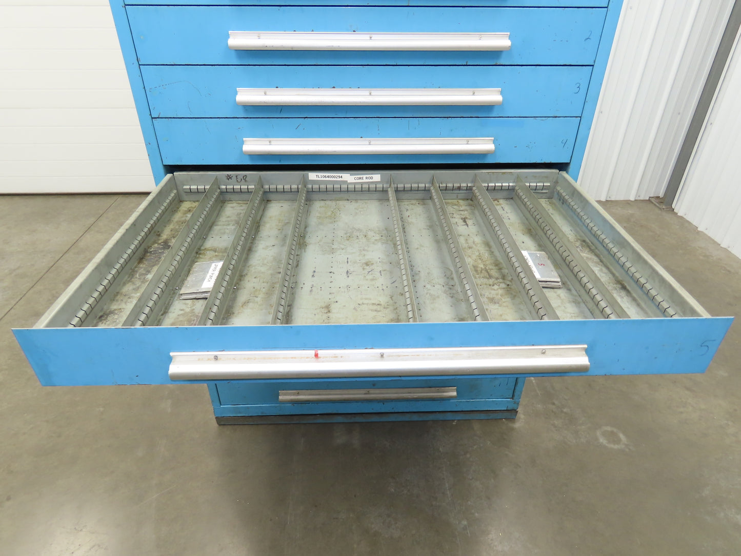 Nu-Era Modular Tool Storage Cabinet 11 Drawer 45x28x61" Stanley Vidmar