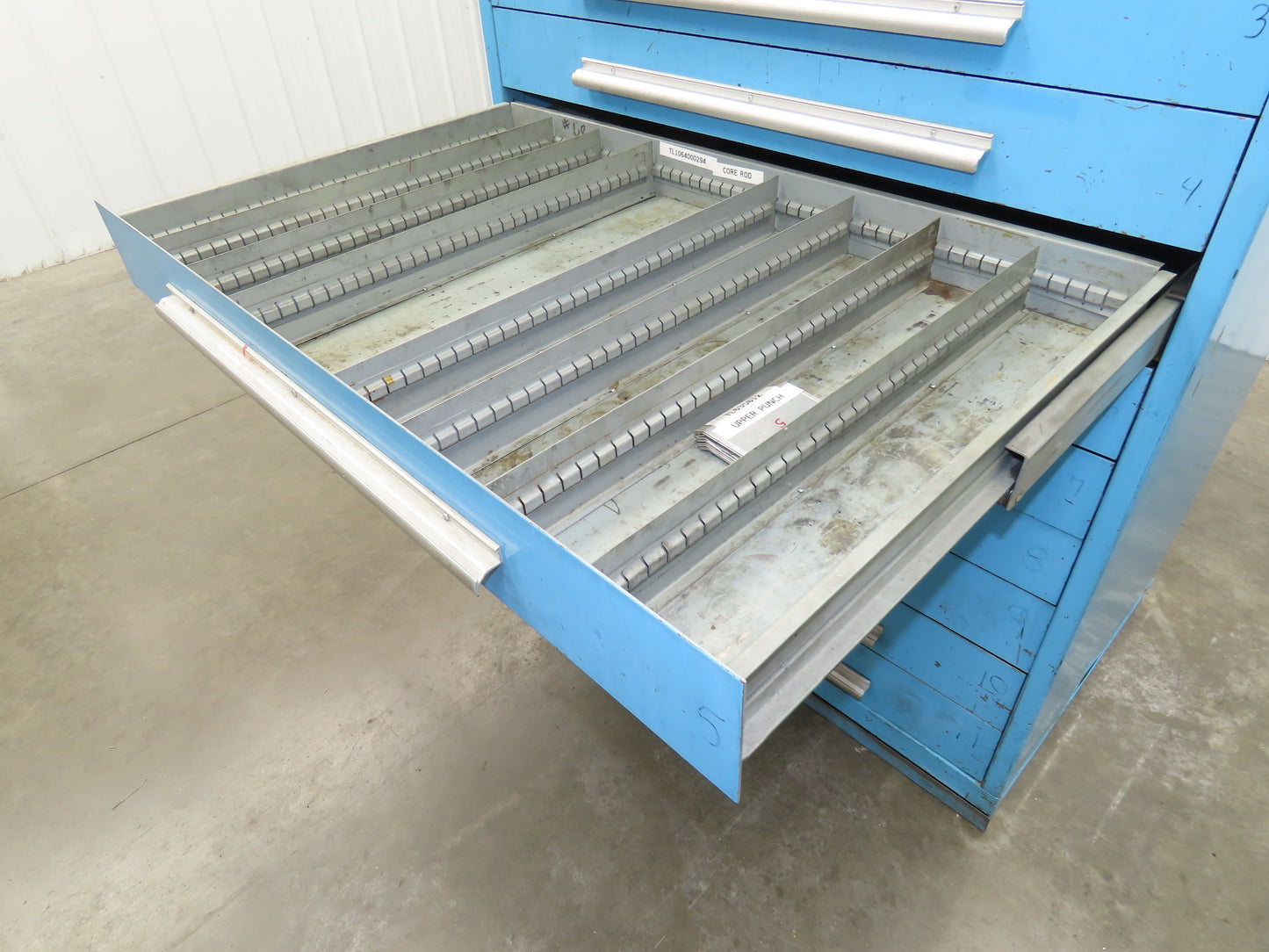 Nu-Era Modular Tool Storage Cabinet 11 Drawer 45x28x61" Stanley Vidmar