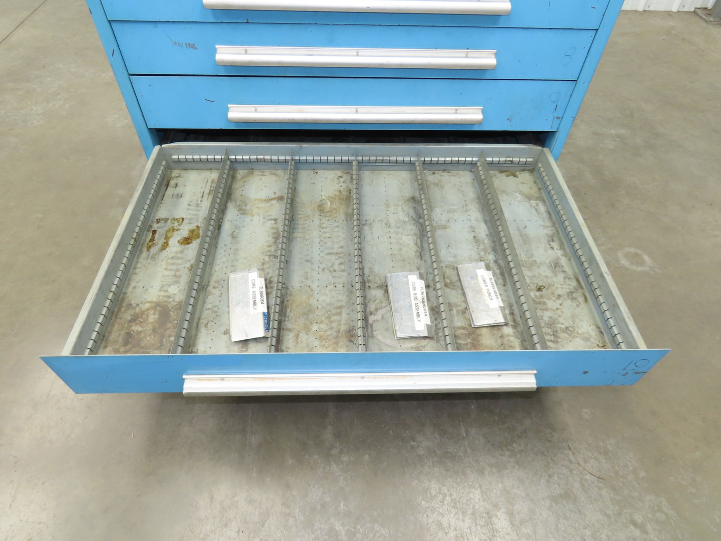 Nu-Era Modular Tool Storage Cabinet 11 Drawer 45x28x61" Stanley Vidmar