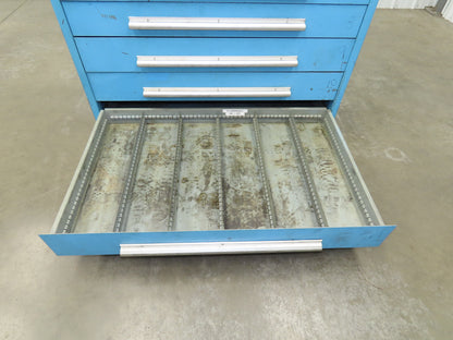 Nu-Era Modular Tool Storage Cabinet 11 Drawer 45x28x61" Stanley Vidmar