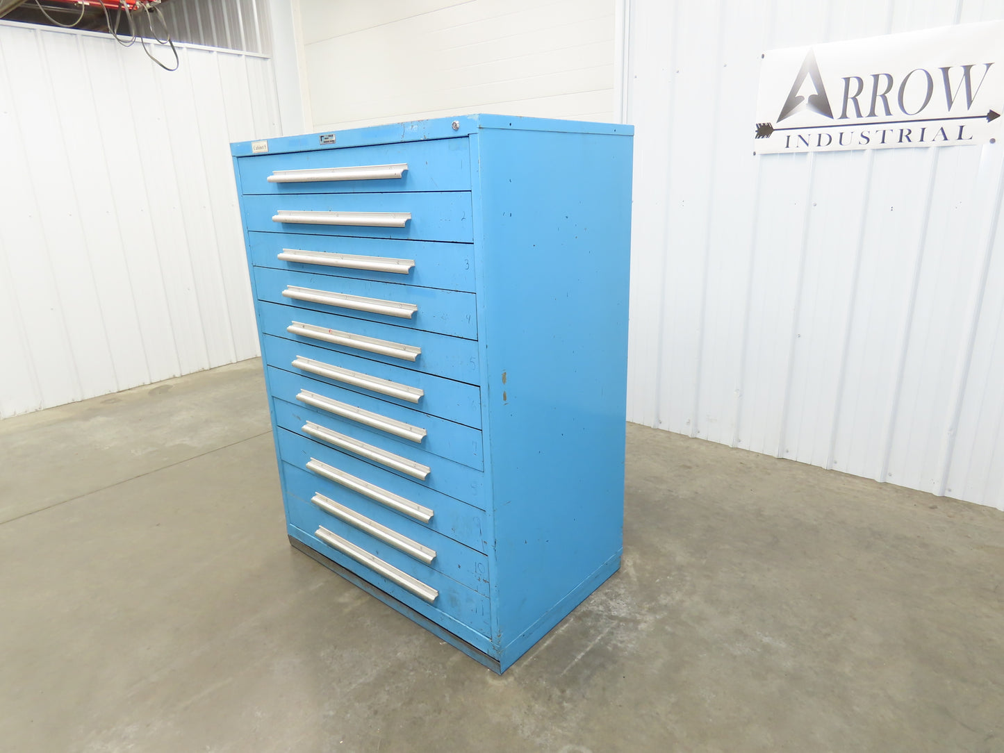 Nu-Era Modular Tool Storage Cabinet 11 Drawer 45x28x61" Stanley Vidmar