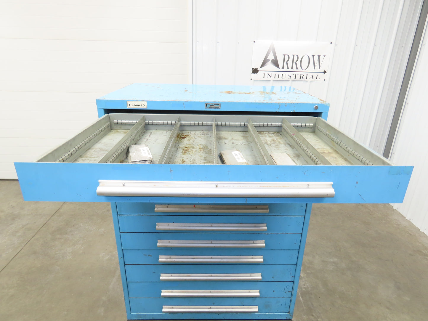 Nu-Era Modular Tool Storage Cabinet 11 Drawer 45x28x61" Stanley Vidmar