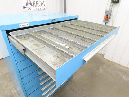 Nu-Era Modular Tool Storage Cabinet 11 Drawer 45x28x61" Stanley Vidmar