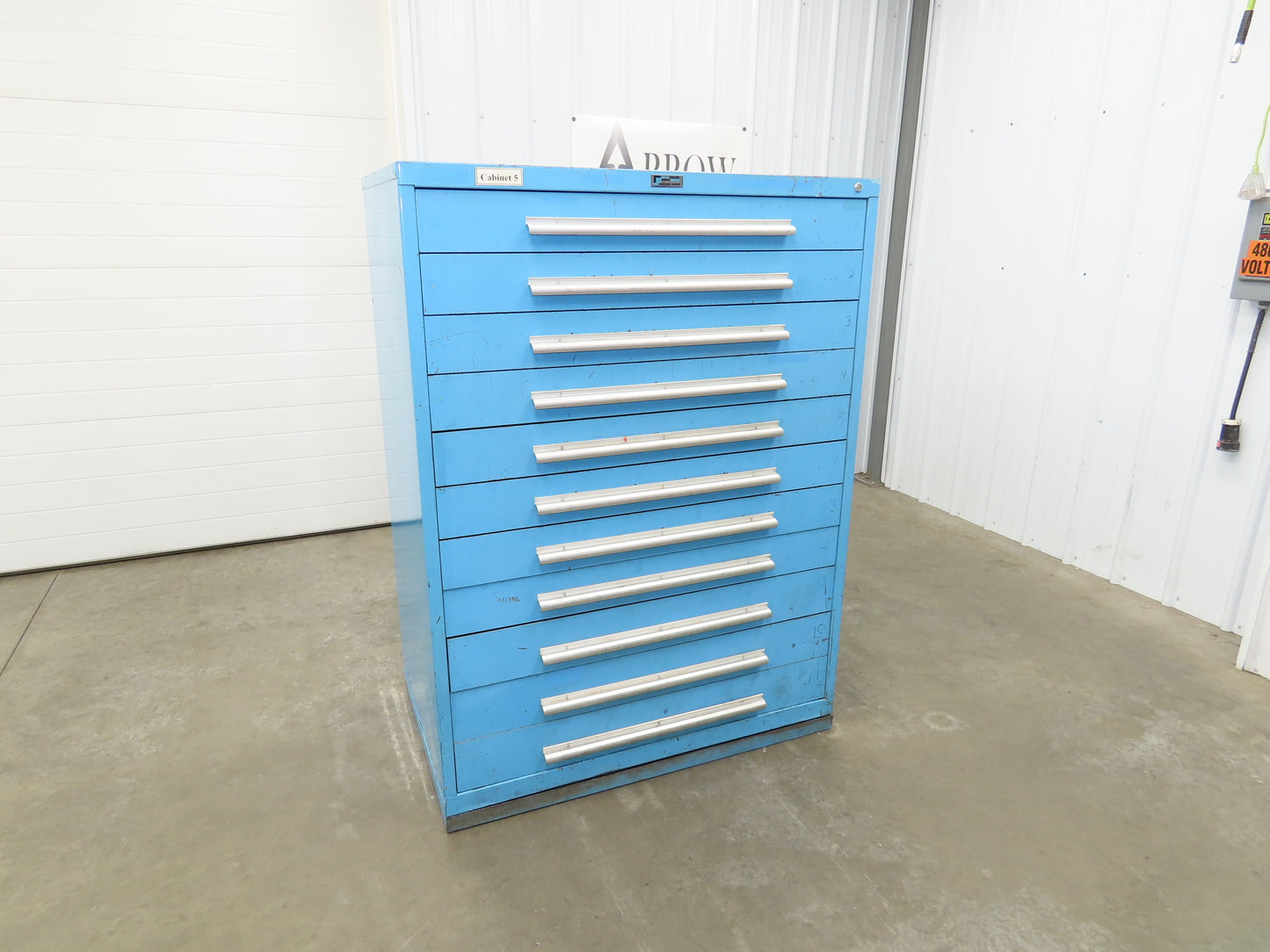 Nu-Era Modular Tool Storage Cabinet 11 Drawer 45x28x61" Stanley Vidmar