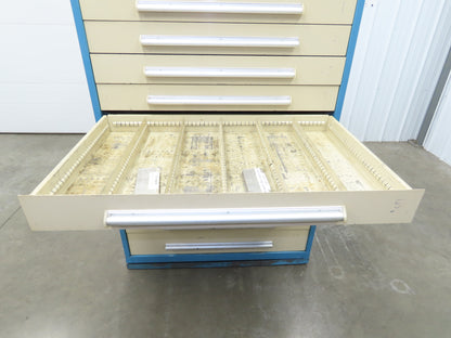 Nu-Era Modular Tool Storage Cabinet 11 Drawer 45x28x61" Vidmar Stanley