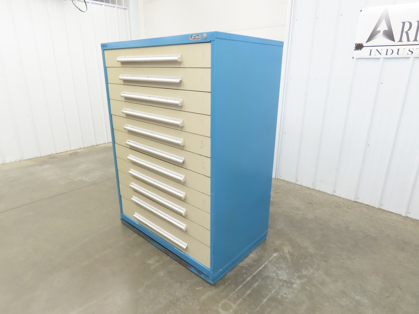 Nu-Era Modular Tool Storage Cabinet 11 Drawer 45x28x61" Vidmar Stanley