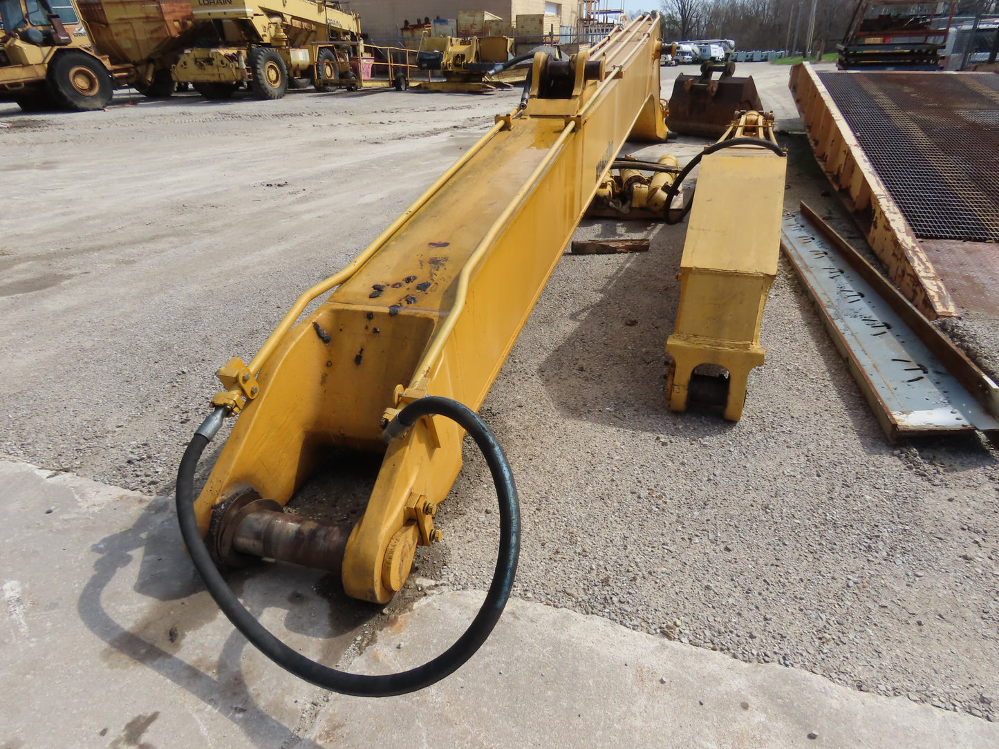 Komatsu PC400LC Excavator Long Reach Boom Arm & Bucket -Cylinders need Rebuilt
