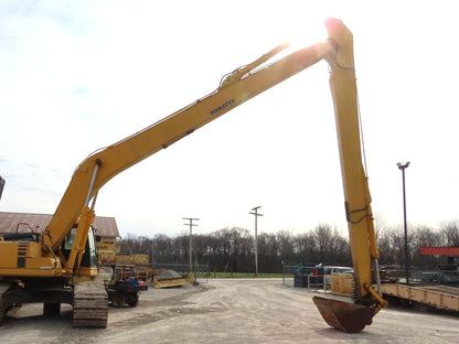 Komatsu PC400LC Excavator Long Reach Boom Arm & Bucket -Cylinders need Rebuilt