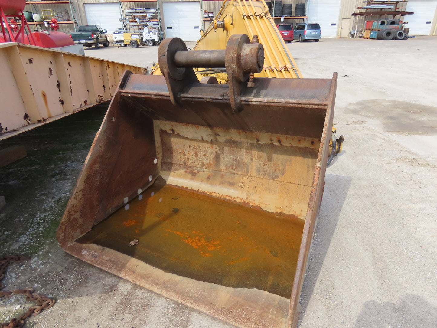 Komatsu PC400LC Excavator Long Reach Boom Arm & Bucket -Cylinders need Rebuilt
