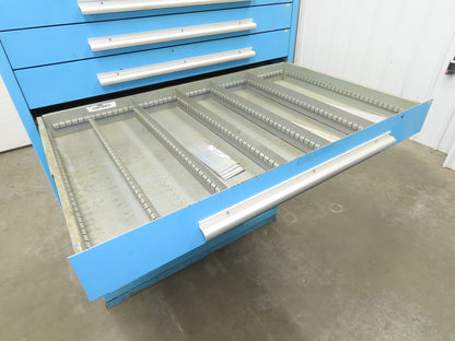 Nu-Era Modular Tool Storage Cabinet 10 Drawer 45x28x61" Stanley Vidmar Lista