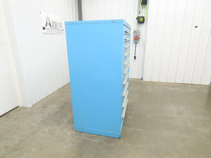 Nu-Era Modular Tool Storage Cabinet 10 Drawer 45x28x61" Stanley Vidmar Lista