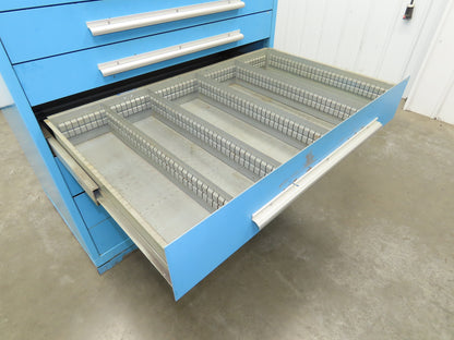 Nu-Era Modular Tool Storage Cabinet 10 Drawer 45x28x61" Stanley Vidmar Lista