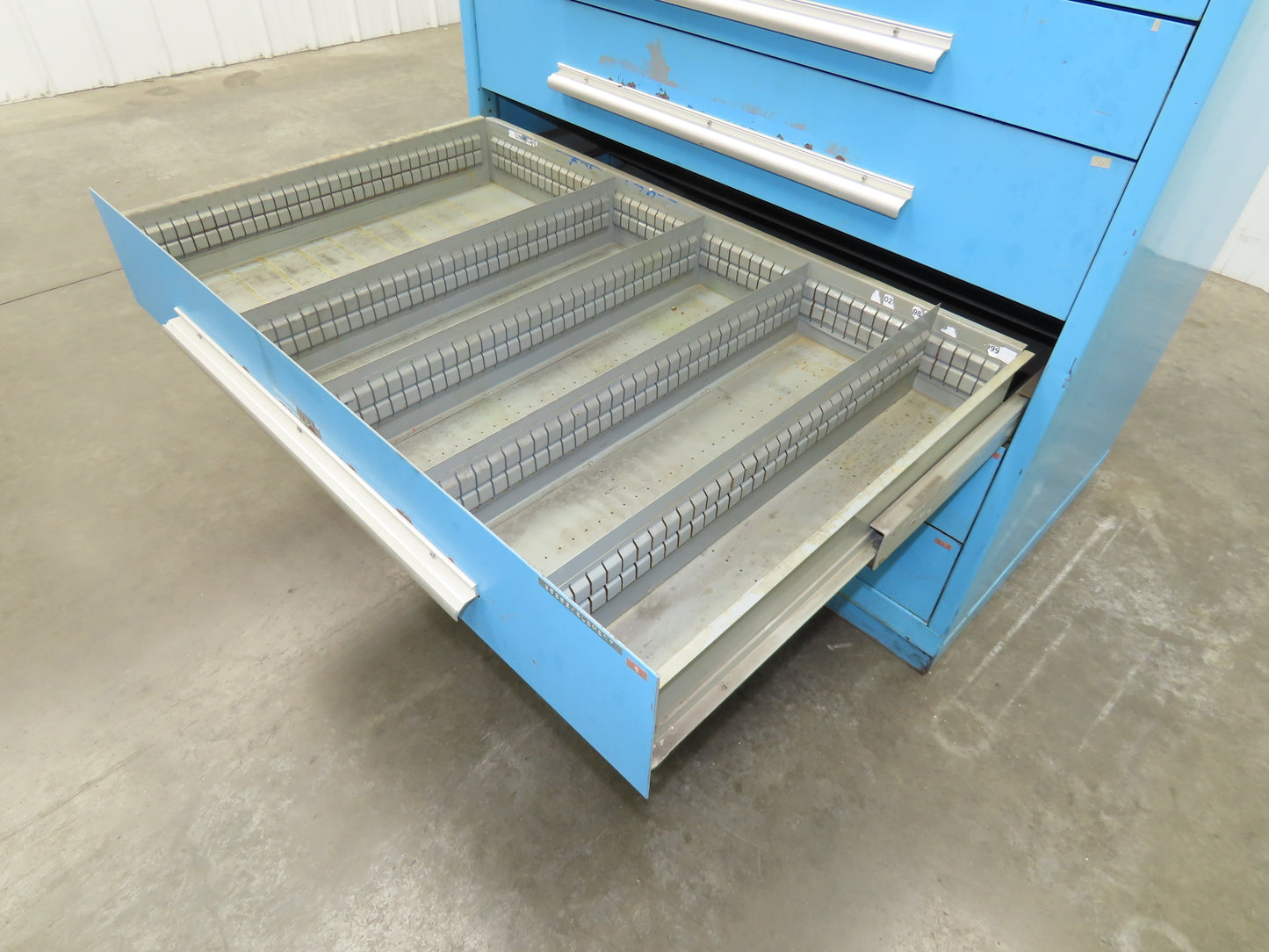 Nu-Era Modular Tool Storage Cabinet 10 Drawer 45x28x61" Stanley Vidmar Lista