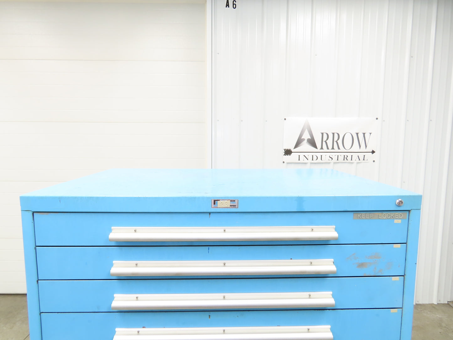 Nu-Era Modular Tool Storage Cabinet 10 Drawer 45x28x61" Stanley Vidmar Lista